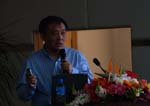 dr sun lecturing to village docs